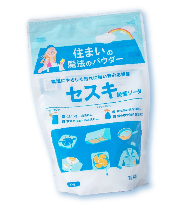 住まいの魔法のパウダー セスキ炭酸ソーダ
